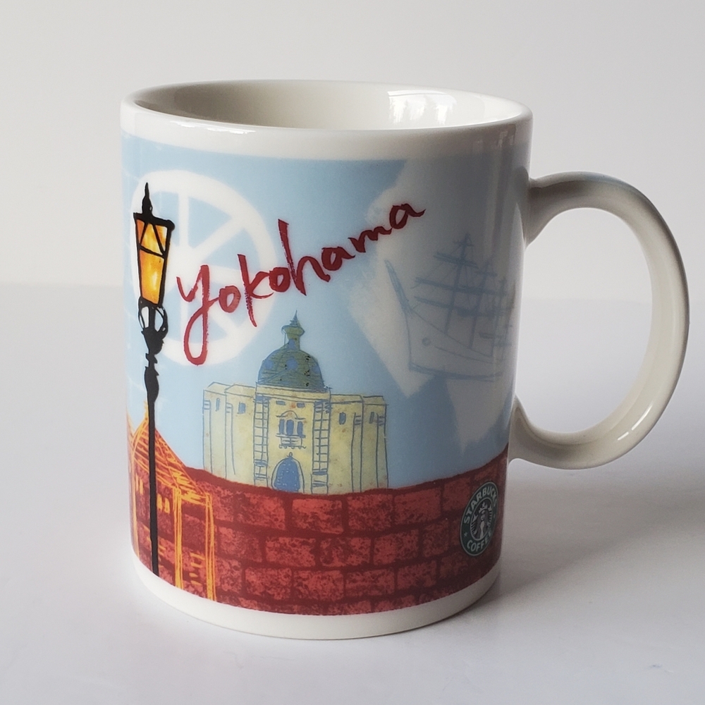 Starbucks Yokohama City Mug 2011 Starbucks Japan Collectible Coffee Cup